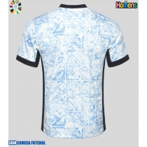 Camisa de Futebol Portugal Equipamento Secundário Europeu 2024 Manga Curta
